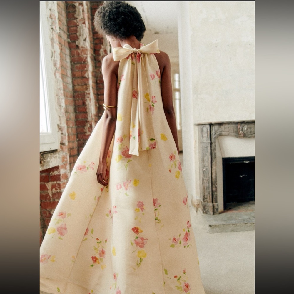 Sezane Cosima Dress Salina Print - Size 8